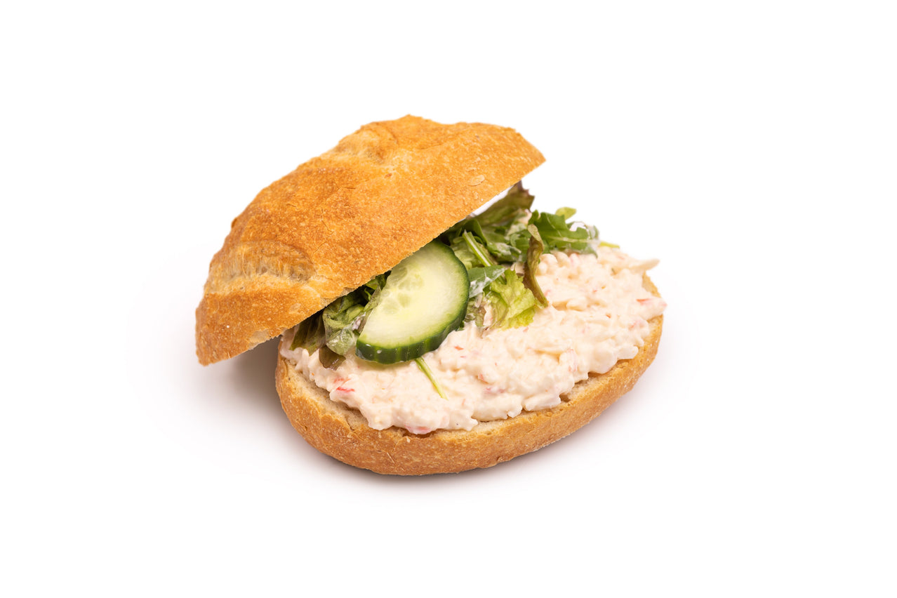 Broodje krabsalade