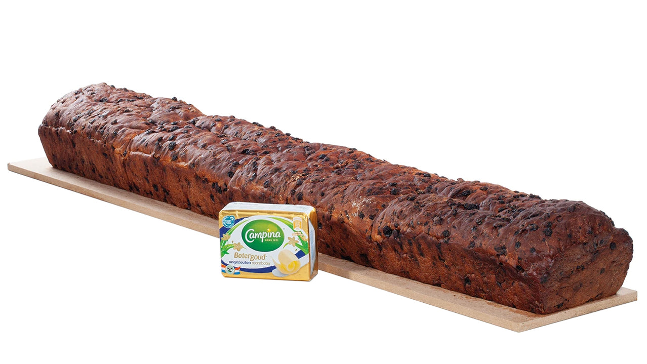 Meter krentenbrood